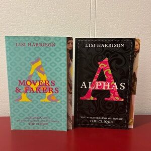 Set of 2 Books from Alphas Series by Lisi Harrison